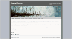 Desktop Screenshot of chantelgreene.com