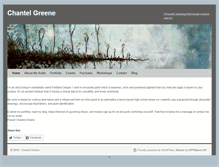 Tablet Screenshot of chantelgreene.com